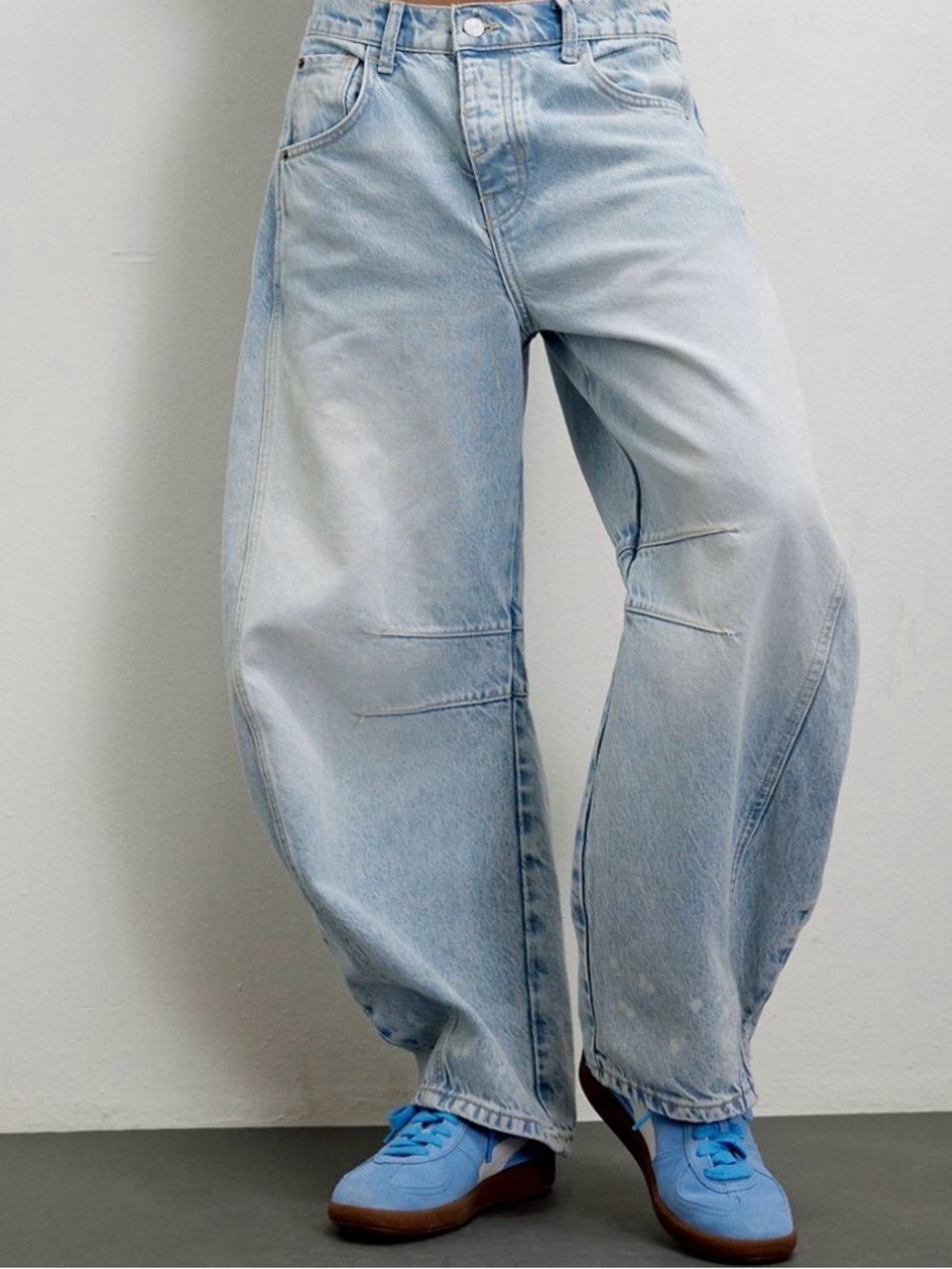 Free People Barrel Jean